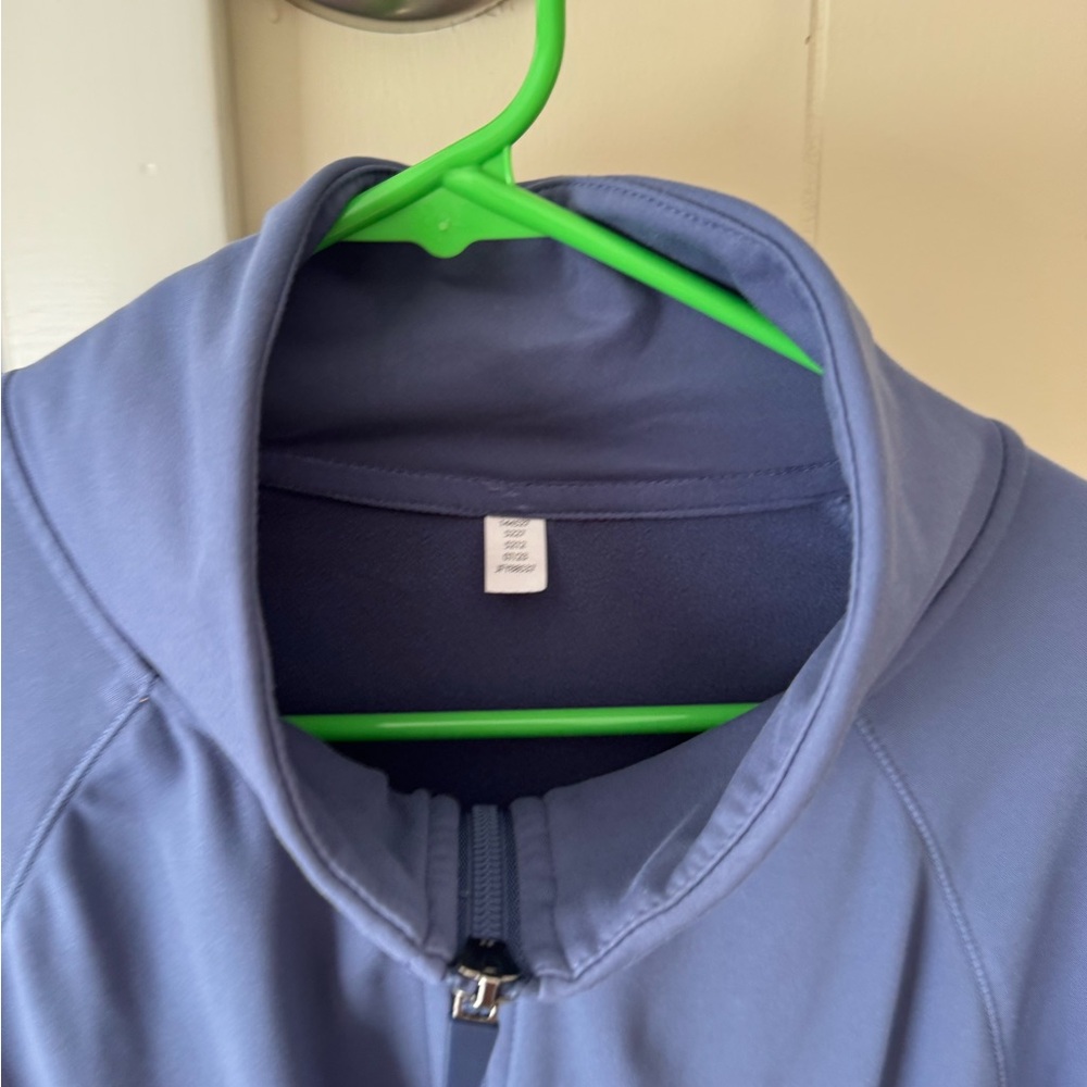 Blue Zip-Up Jacket - Picture 3 of 4